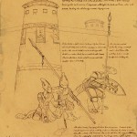 Ka soldiers before the wall of Dise