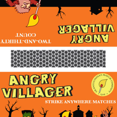Angry Villager Matches (Frankenstein); Illustrator. 2010