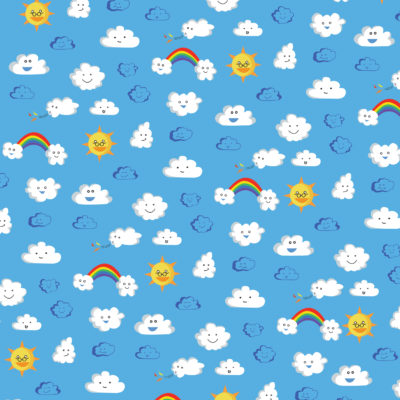 Sunny Weather pattern; Illustrator. 2010.