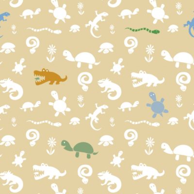 Reptile Pattern; Illustrator 2010